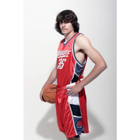 Charlotte Bobcats 2004-09 ADIDAS shorts Authentic 38 XL pants orange NBA vtg - Picture 7 of 13